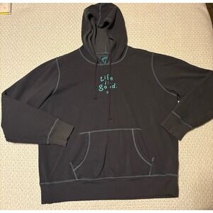 Life is Good Navy Hoodie